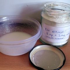 A picture of Vickys Best Egg Replacer Powder for Gluten-Free & Vegan Baking.