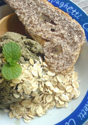 A picture of Vegan Green Tea Ice-cream.