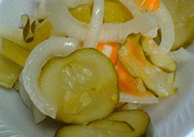 Steps to Prepare Super Quick Homemade Pickled garden