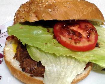 Unique Cuisine Vegetarian Lentil Burgers Delicious Simple