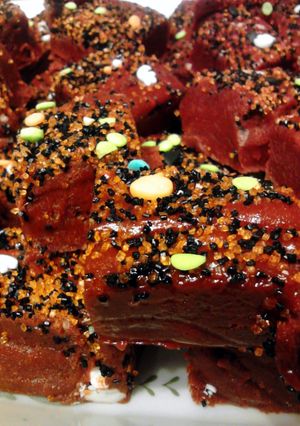 A picture of Birthday Cake Fudge.