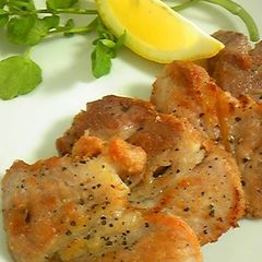 Bonito Flake and Salted Pork Sauté A picture of Bonito Flake and Salted Pork Sauté.