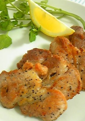 A picture of Bonito Flake and Salted Pork Sauté.