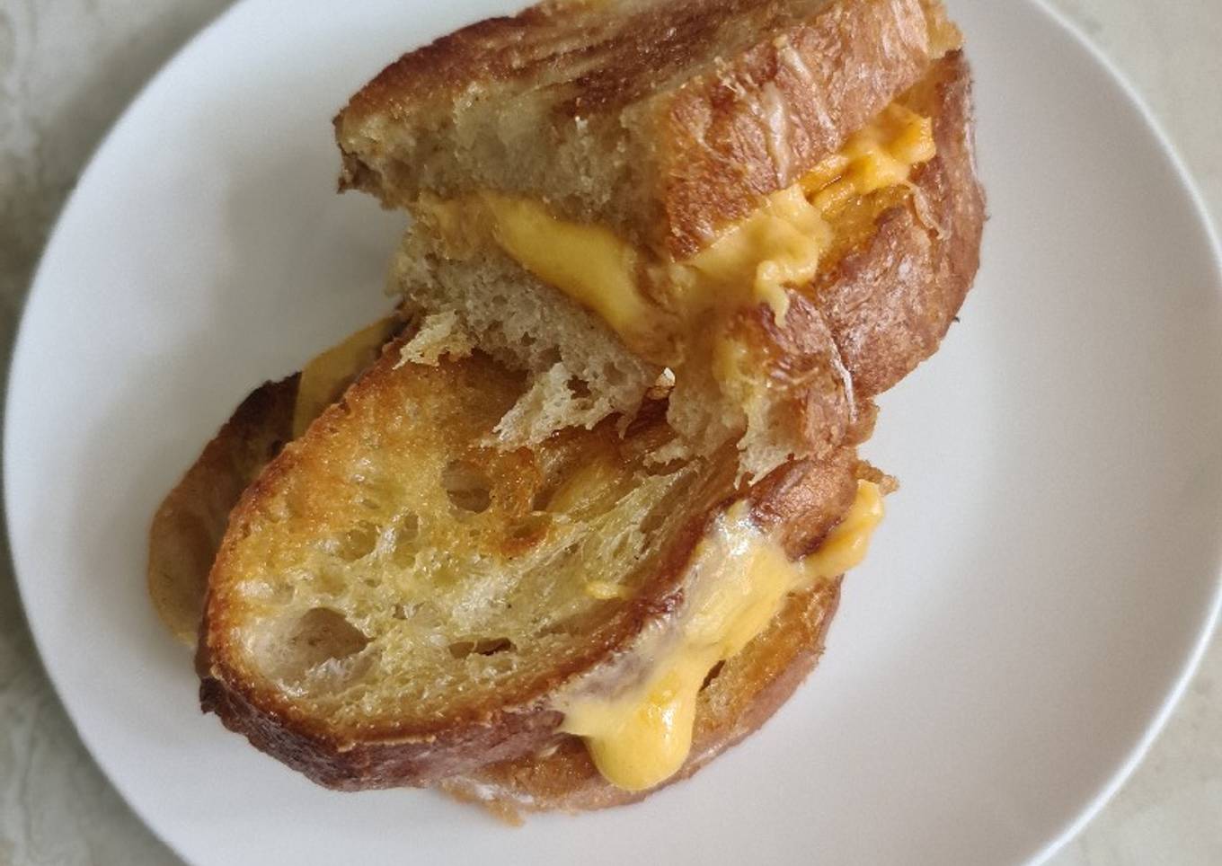Quick grilled cheese 🧀