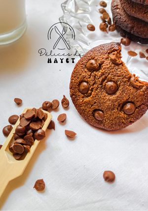 صورة لوصفة كوكيز الخروب من إختراعي 🍪