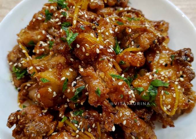 Resep Lemon Chicken 😋👍 oleh Vita Jaurina - Cookpad