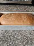 Whole Wheat Bread, Dough made in Bread Maker-Oven baked