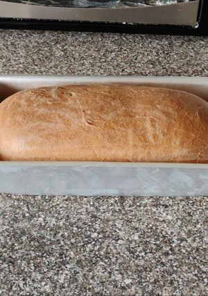 A picture of Whole Wheat Bread, Dough made in Bread Maker-Oven baked.