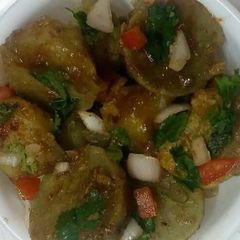 A picture of Sweet potato chaat.