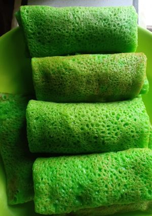 Foto resep Dadar gulung perisa pandan