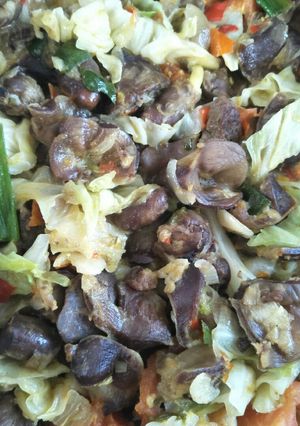 Foto resep Oseng Ampela Pedas