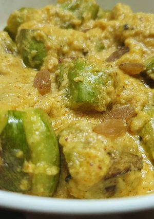 A picture of Parwal Malai Curry.