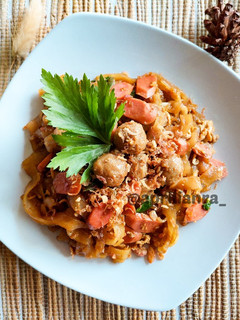 Foto resep Kwetiau Goreng Sosis