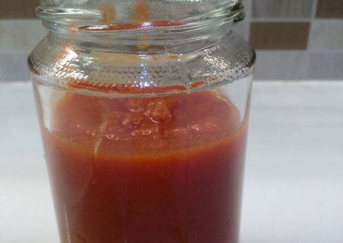 Rahasia Membuat Saus tomat home made Anti Gagal