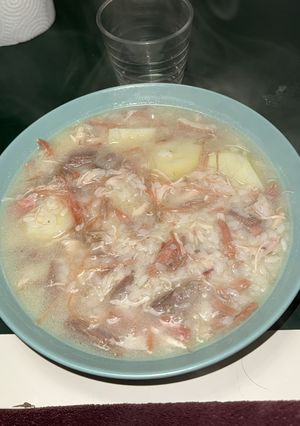 Una foto de Puchero hecho en la olla exprés