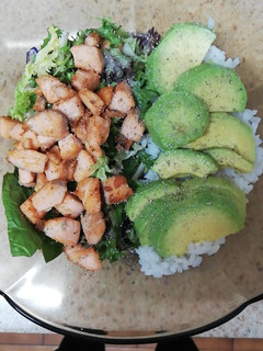 Una foto de Poke bowl