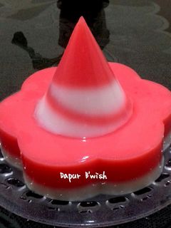 Foto resep Puding Tumpeng HUT RI 75
