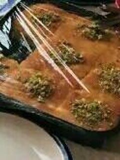 صورة لوصفة بسبوسه هشه