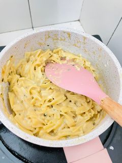 Foto resep Pasta sauce alfredo