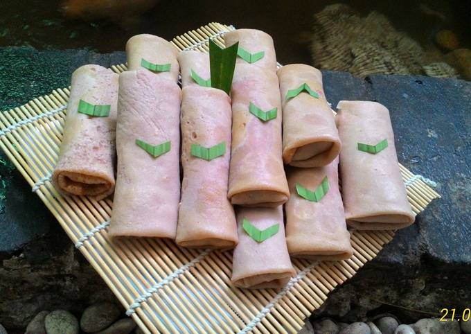 Cara Gampang Membuat Banana chocolate risoles yang Lezat