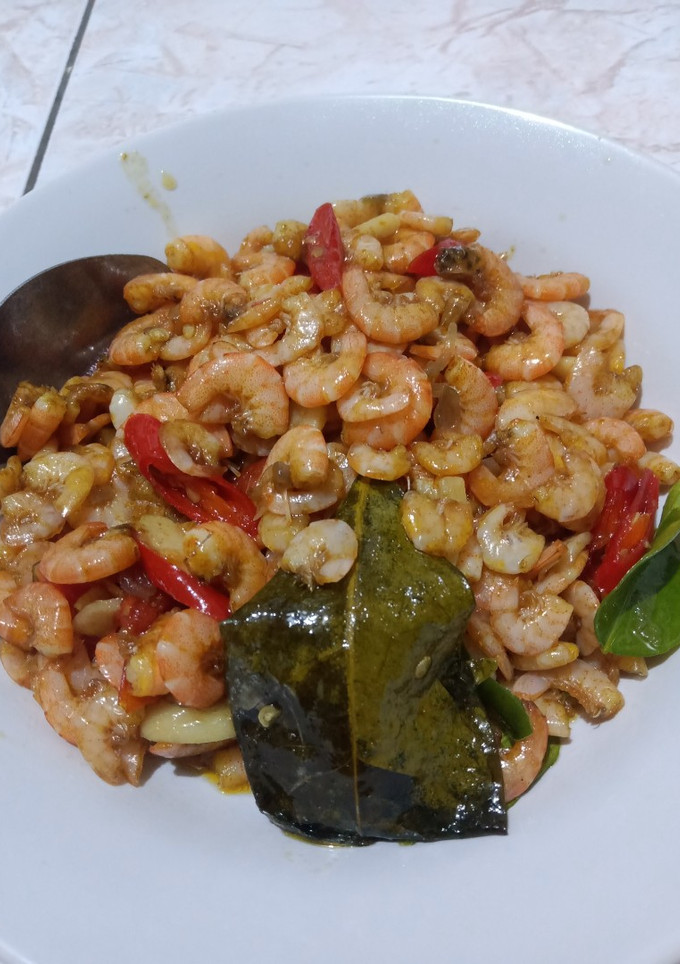 Foto resep Tumis Udang Kecil Simple