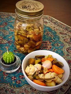 عکسی از دستور ترشی مخلوط