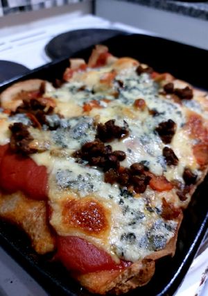 Una foto de Canelones de harina integral