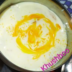 A picture of Delicious shrikhand.