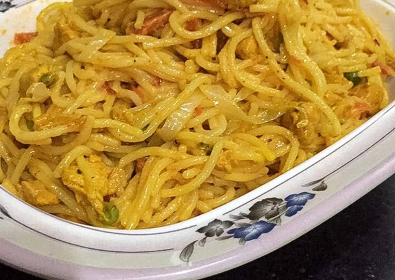 Chicken Chow Mein Restaurant style