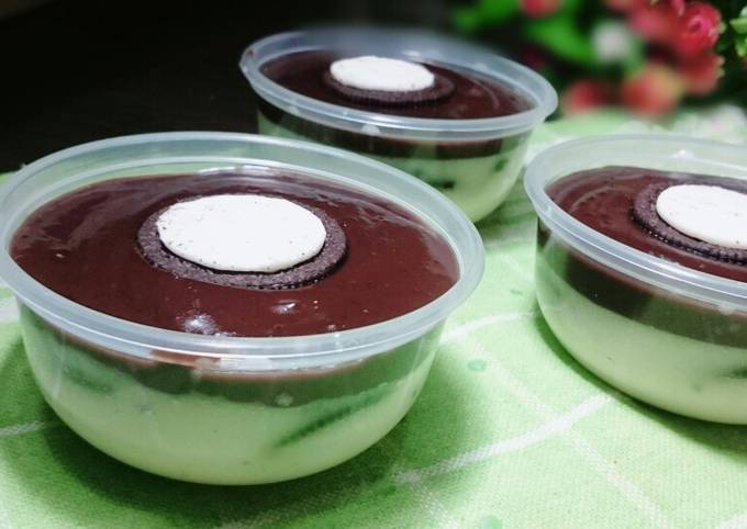 Dessert Cup Puding Oreo