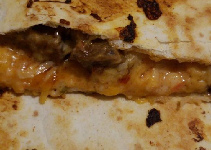 Recipe of Super Quick Homemade Steak quesadilla