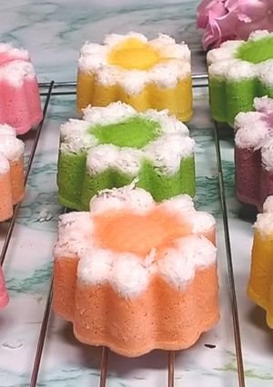 Foto resep PUTU AYU PELANGI 2 TELUR SAJA,ENAK DAN LEMBUT