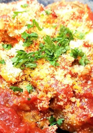 Φωτογραφία της συνταγής Vegetarian σουτζουκάκια από... φλούδες μπανάνας!