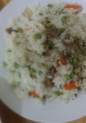 صورة لوصفة رز بزاليا وجزر