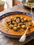 Gazpacho de mejillones en escabeche
