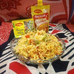 A picture of Masala Fried rice.