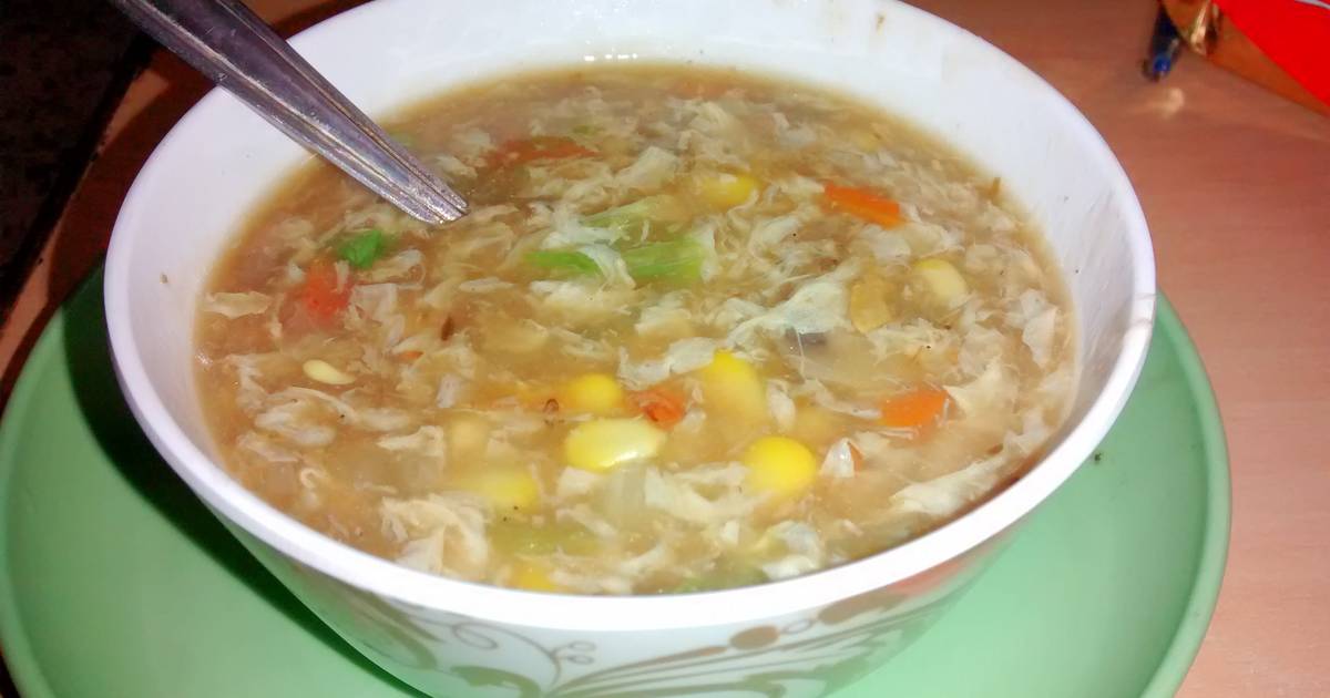 Crab and Egg Soup Recipe by luwellyn.rodrigues Cookpad