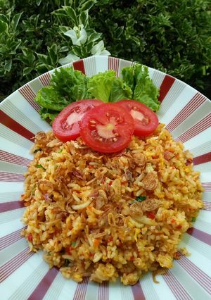 Foto resep Nasi Goreng Teri Saus Tiram