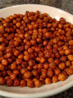 A picture of Toasted Chickpeas.