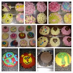 A picture of fabulous cup cakes.