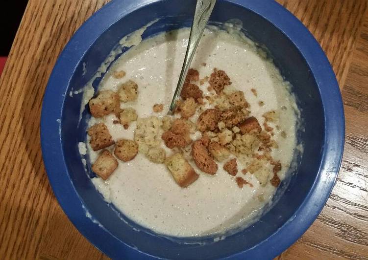 Recipe of Homemade Cream Cheese Cauliflower Soup