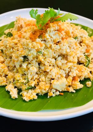 Hình của món Đậu phụ đảo bông.