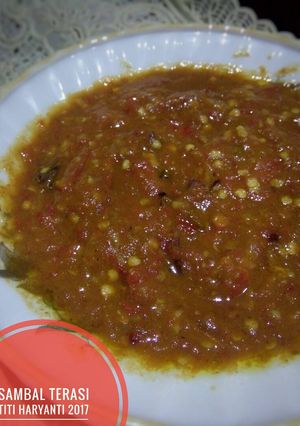Foto resep Sambal Terasi Pedas Mantap