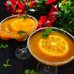 Orange crush cocktail🍸 A picture of Orange crush cocktail🍸.