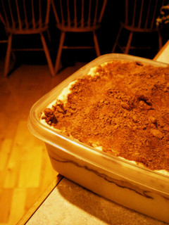 A picture of Easy Tofu Tiramisu.