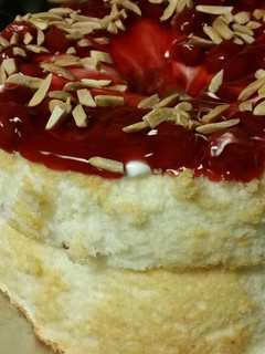 A picture of Cherry Almond Torte.