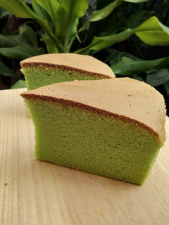Foto resep Japanese cotton sponge cake pandan