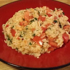 A picture of Fresh Spanish Rice.