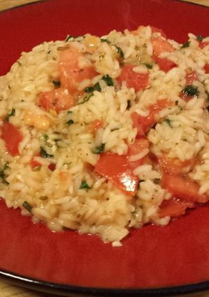 A picture of Fresh Spanish Rice.