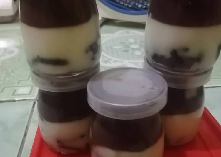 Puding Oreo